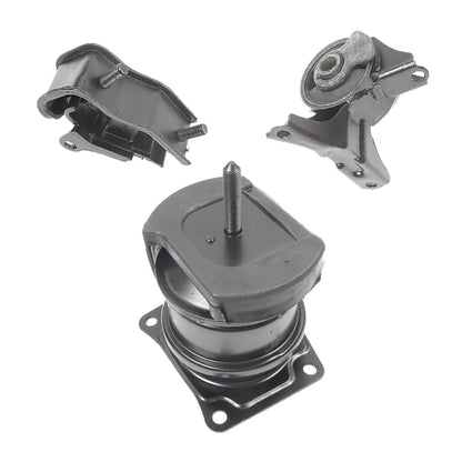 Set 3 Engine & Trans Mount For 1998-2002 Honda Accord 3.0L 6592 6552 6582