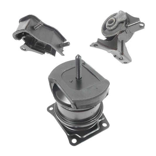 Set 3 Engine & Trans Mount For 1998-2002 Honda Accord 3.0L 6592 6552 6582