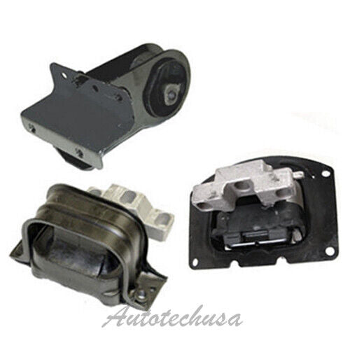 M157 Converible Engine Motor & Trans Mount For 96-00 Chrysler Sebring 2.5L 3PCS