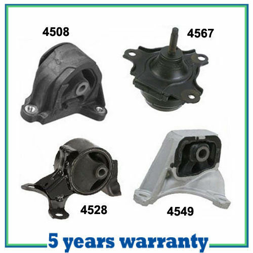 M238 Engine Motor & Trans Mount For 2002-2005 Honda Civic 2.0L SI Set Of 4 PCS