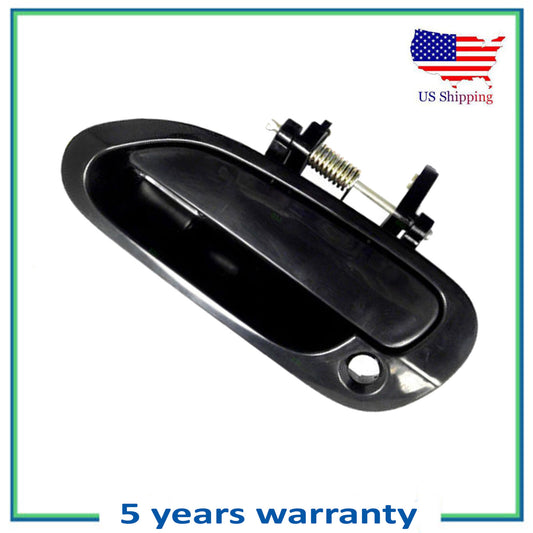 Front Left Driver Outside Door Handle New For 98-2002 Honda Accord Primed Black