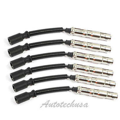 10.5" Spark Plug Ignition Cable Wire SW17 For Mercedes CLK SLK ML C G E-Class