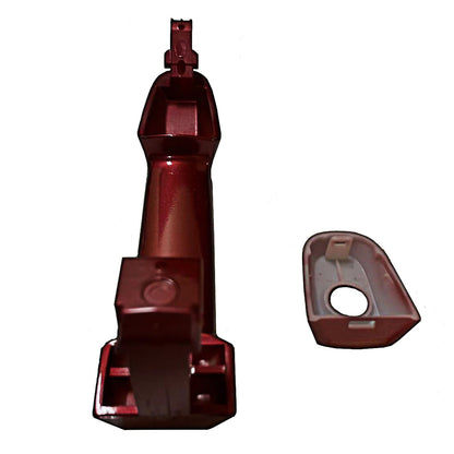 Set 4 PCS Outside Door Handle 3Q3 Salsa Red Pearl For 03-10 Pontiac Vibe 1.8