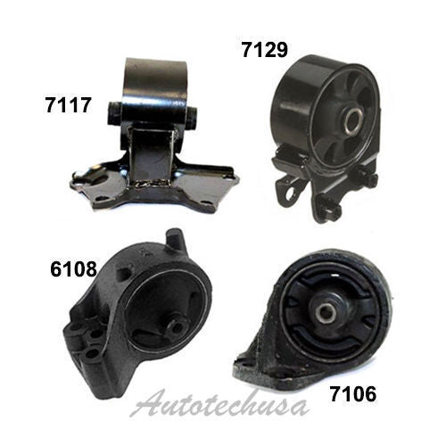 M948 Moteur & Trans Montage Set 4PCS Pour 02-05 Hyundai Sonata 2.4L Pour Auto