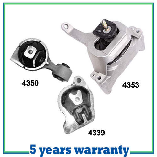 M427 4350 4353 4339 2007-2012 For Nissan Altima 2.5L Engine Motor Mount Set