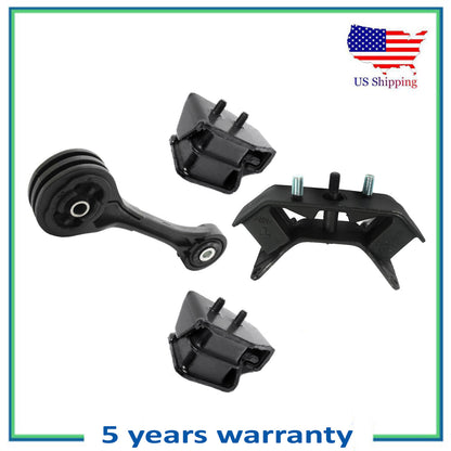 Set 4PCS Engine Motor & Automatic Trans. Mount For 2000-2004 Subaru Legacy 2.5L