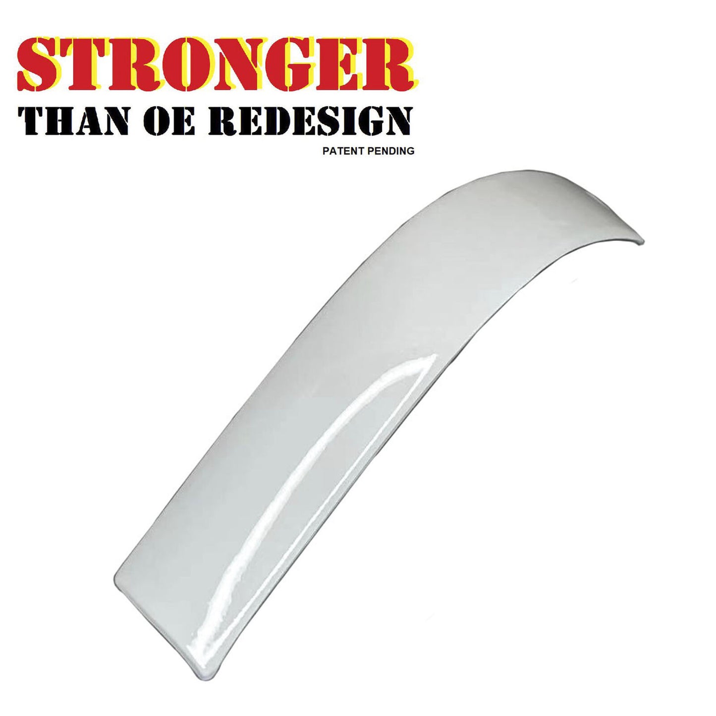 Right Passenger RH Side Upgraded Roof Molding For 98-11 Ford Ranger Oxford White