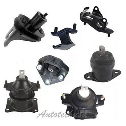 M367 Engine Motor & Trans Mount For 03-07 Honda Accord 3.0L 7PCS for Auto Trans