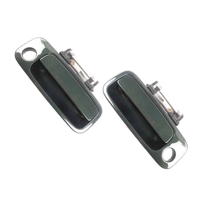 Front Pair Outside Door Handle For 00-04 Toyota Avalon 6R1 Woodland Green Pearl