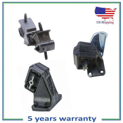 Set 3PCS Moteur Montage & Auto Transparent Pour 13-18 RAM 2500, 3500 6.7L L6