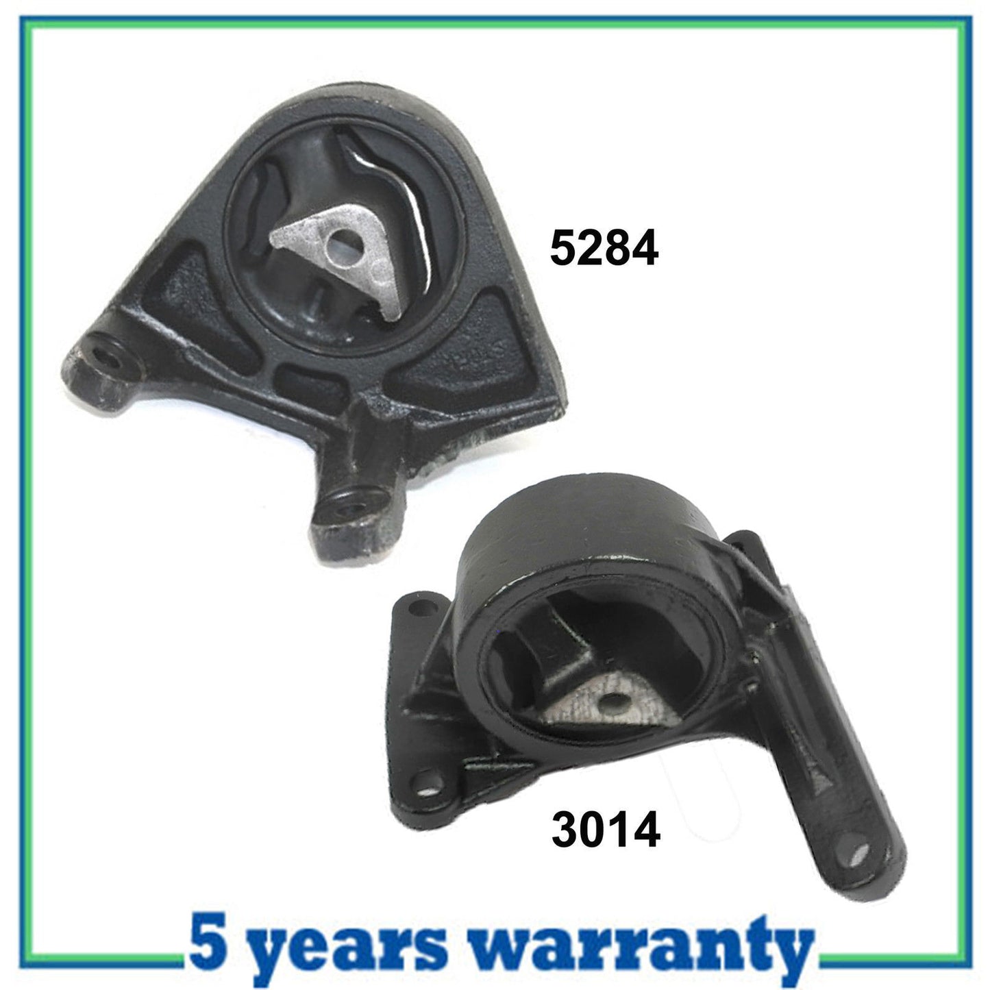 Motor Montaje Juego 2pcs M1250 Para 2002-2005 Jeep Liberty 3.7L V6 3014 5284