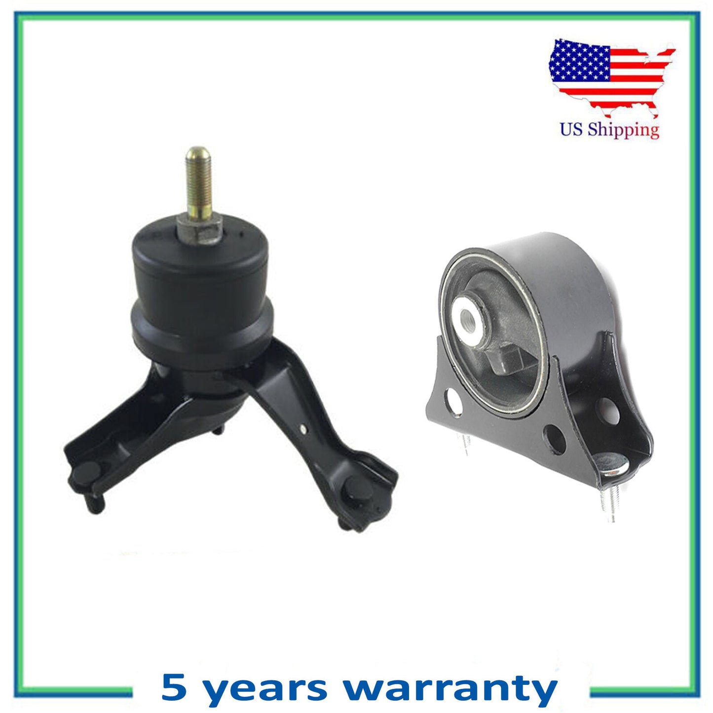 2PCS Avant Moteur Montage Moteur Pour 2001-2003 Toyota Highlander 2.4L 7299 4212