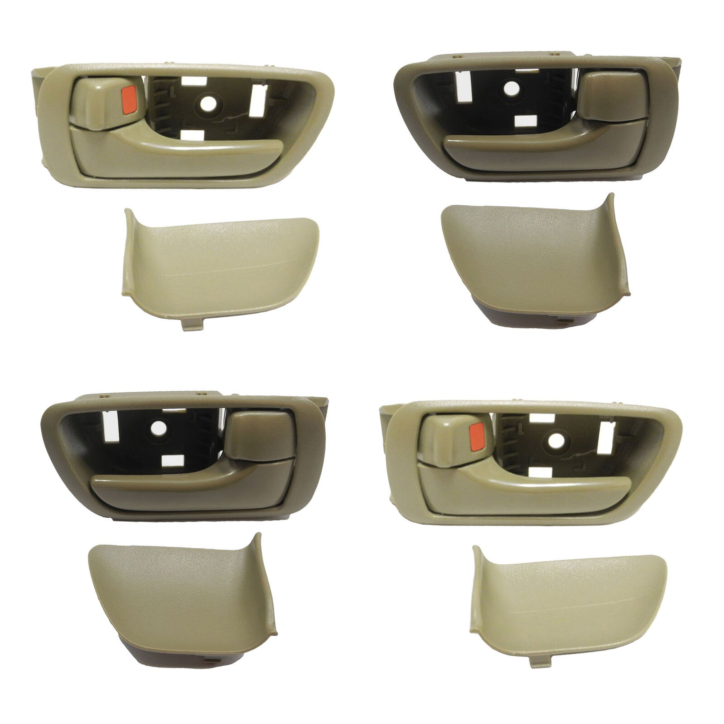 Frente Posterior Izquierdo Derecho Interior Puerta Mango Juego 4pcs Para 02-2006
