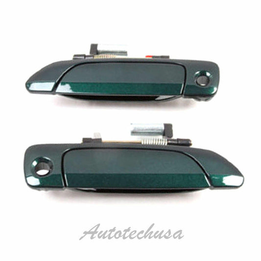 01-05 Para Civic Par Delantero G95P Trébol Verde Perla Fuera Puerta Mango DS186