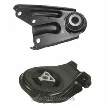 M455 Engine Motor Mount Set 2PCS 10-11 Mazda 3 2.5L Rear & Torque Strut For Auto