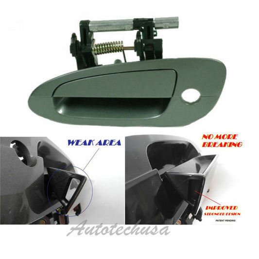 For NISSAN ALTIMA B3775 Outside Front Left DY2 GREEN MotorKing Door Handle