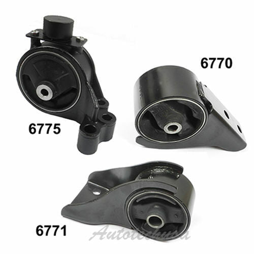 Engine Motor Mount Set 3pcs M1212 For 02 03 04 05 Kia Sedona 3.5L 6770 6771 6775