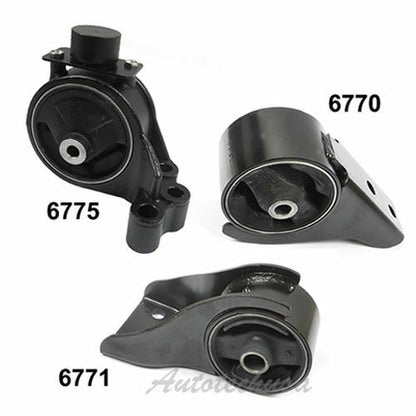 Engine Motor Mount Set 3pcs M1212 For 02 03 04 05 Kia Sedona 3.5L 6770 6771 6775