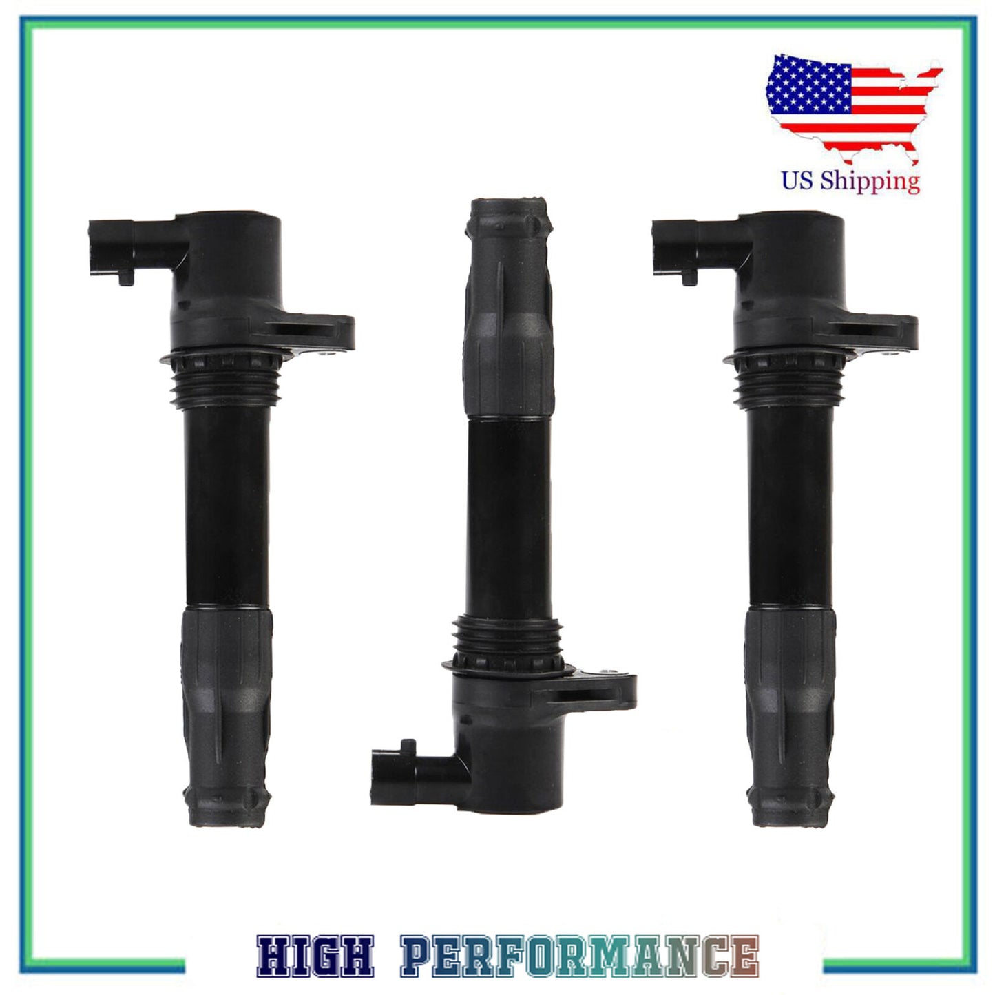 UF534 5C1733 NEC000070 3PCS Accensione Bobina Per 03-05 Land Freelander 2.5L