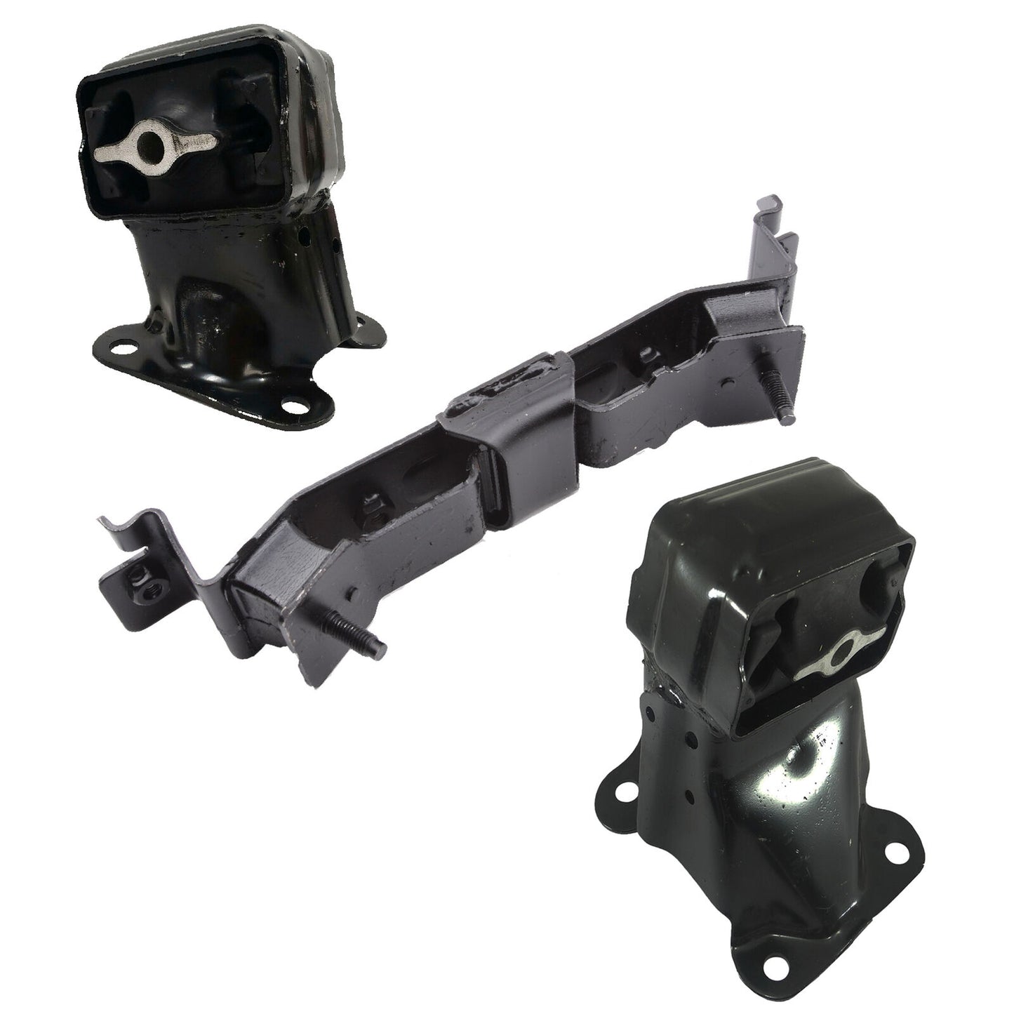 Set 3PCS Engine Motor & Auto Trans Mount For 2005-2010 Jeep Commander 4.7L V6