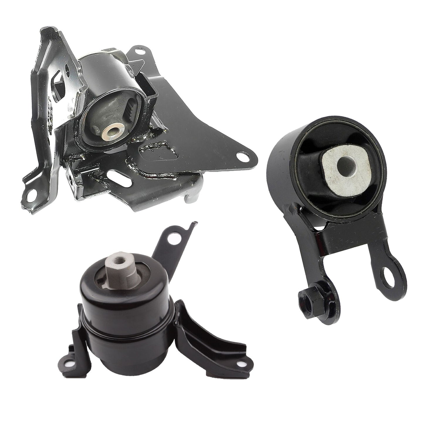 Set 3PCS MotorKing Engine Motor & Trans Mount For 2008-2014 Scion XD 1.8L AUTO
