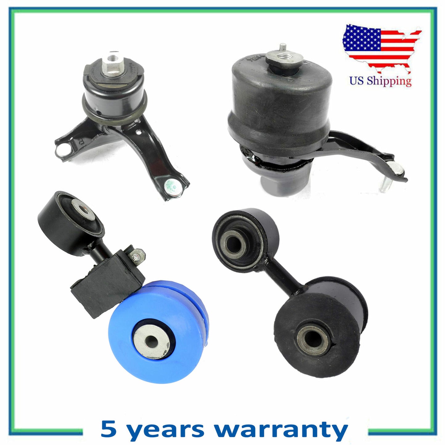 Motor & Trans Mount MK4274SD 4269 4207 4211 For 07-09 Toyota Camry 2.4L Auto