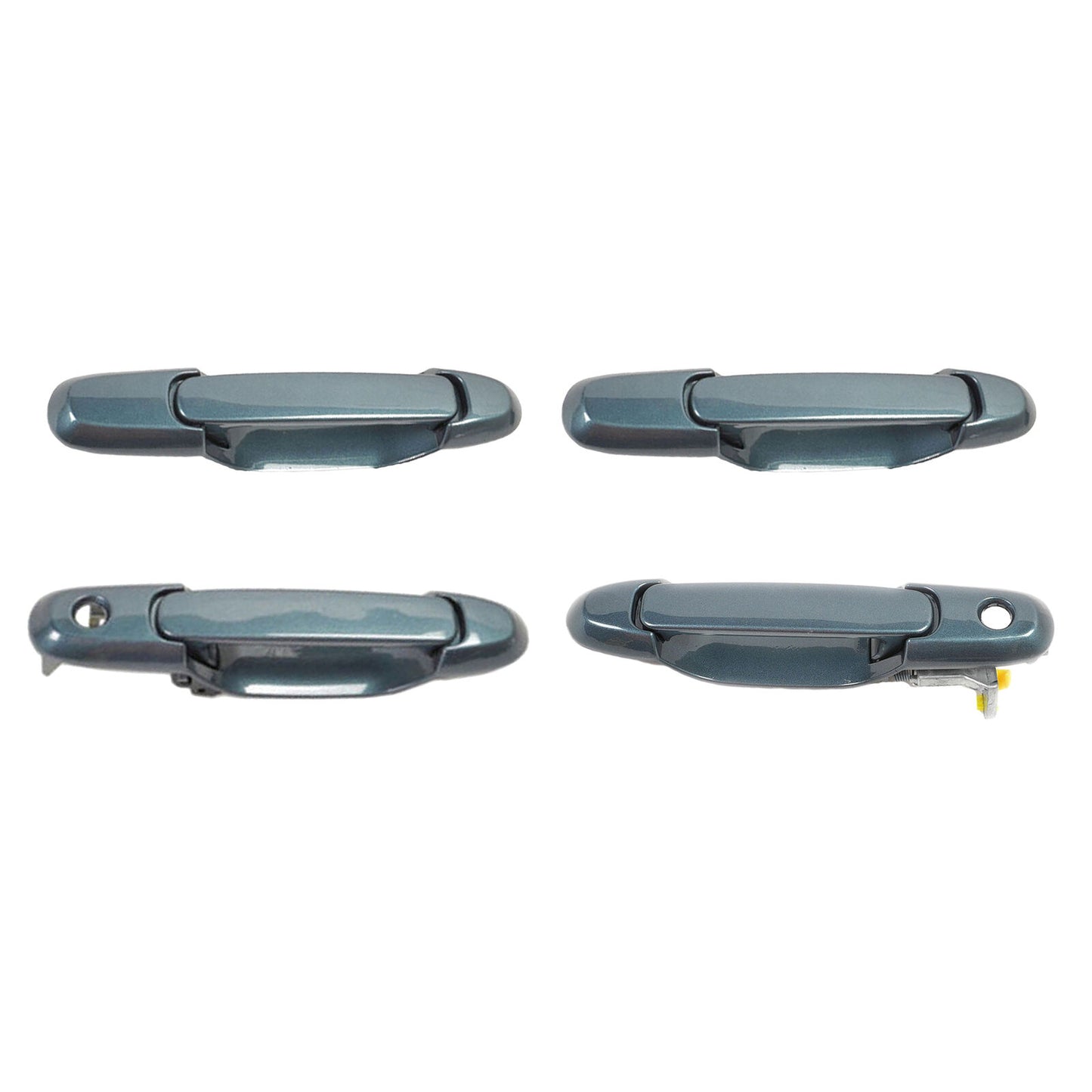 Set Di 4PCS Fuori Porta Manico Per 98-2003 Toyota Sienna Sailfin Blu Perla 8N7