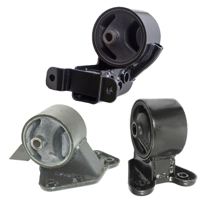 Set 3PCS Engine Motor & Manual Transmission Mount For 00-03 Hyundai Accent 1.5L