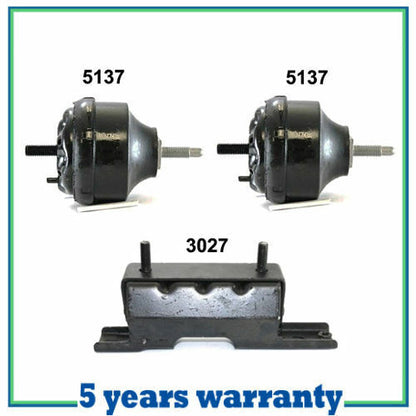 Motor & Trans. Montaje 3PCS M1047 02-09 Para Trailblazer Envoy 04-07 Buick