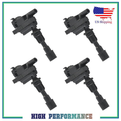 4 PCS Ignition Coil For UF407 5C1208 C1340 Mazda 01-03 Protege 02-03 Protege5