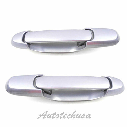 98-03 For Toyota Sienna Front Pair Set 931 Light Blue Outside Door Handle DS222