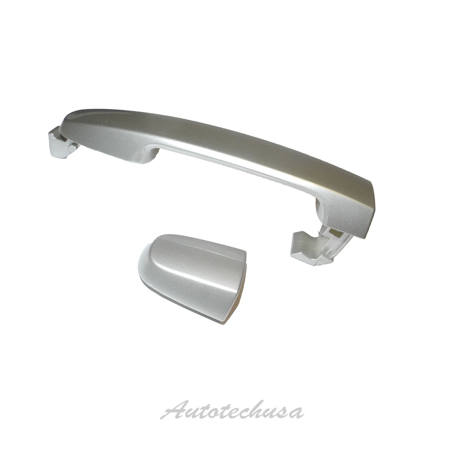 Rear Outer Door Handle For 02-06 Camry Lunar Mist Metallic 1C8 W/O Keyhole