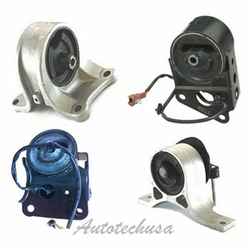 M009 Motor & Trans Mount 4 PCS For 04-06 Nissan Quest 3.5L 4Spd Auto w/ Sensors