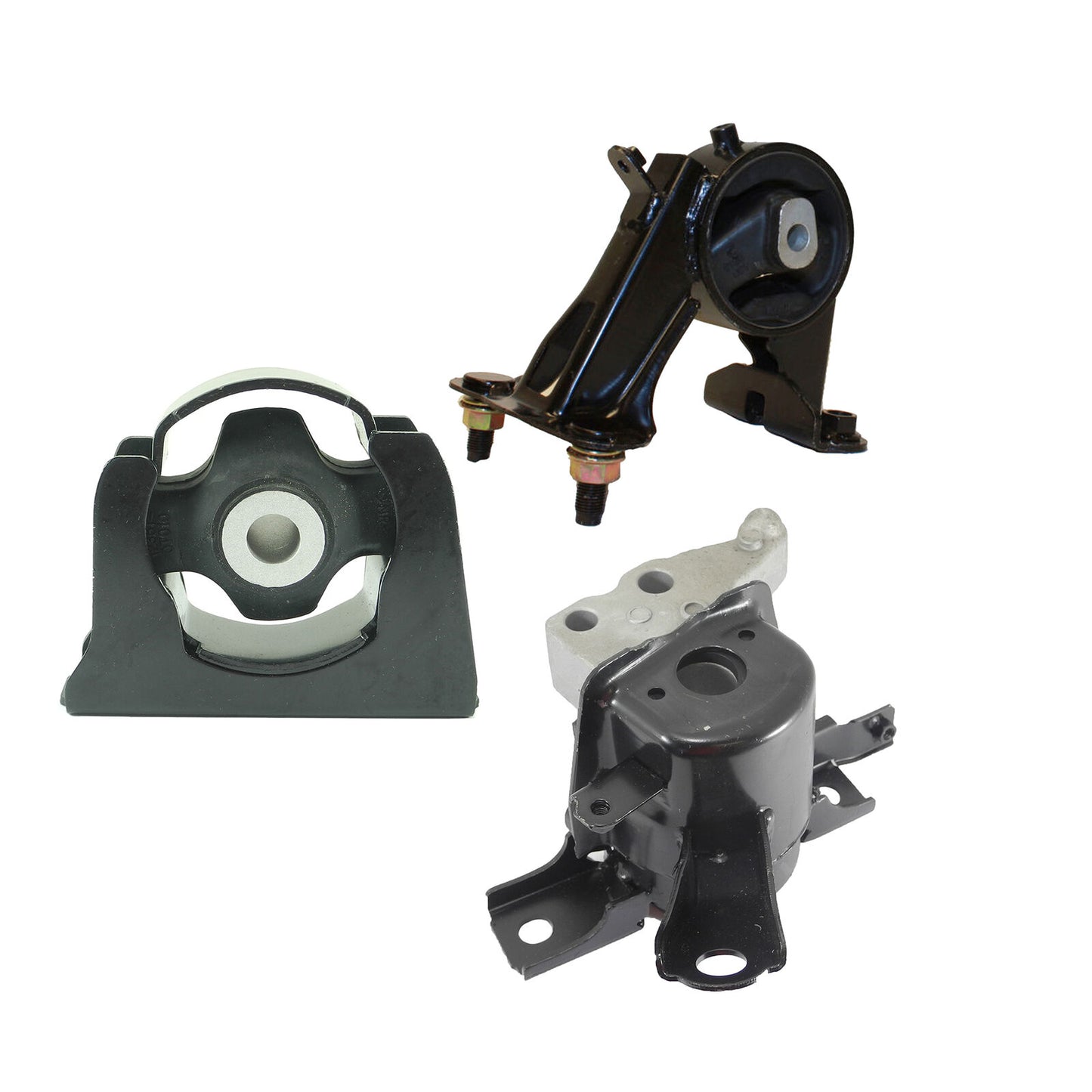 62038 62050 62093 Engine Motor Mount Set 3pcs For 2009-2010 Toyota RAV4 2.5L 2WD