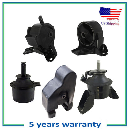 Set 5Pcs Engine Motor and Transmission Mount For 06-08 Hyundai Azera 3.3L 3.8L
