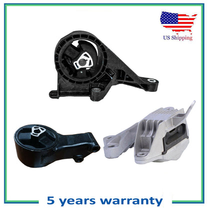 Set De 3PCS Transmission Montage pour Automatique 2013-2016 Buick Verano 2.0L L4