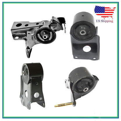 Set 4PCS Moteur & Transmission Manuelle Montage Pour 2003 Nissan Maxima 3.5L V6