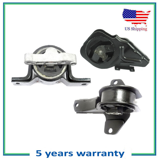 3PCS Engine Motor & Trans Mount For 02-04 Oldsmobile Alero 2.2L 5308 5223 5261