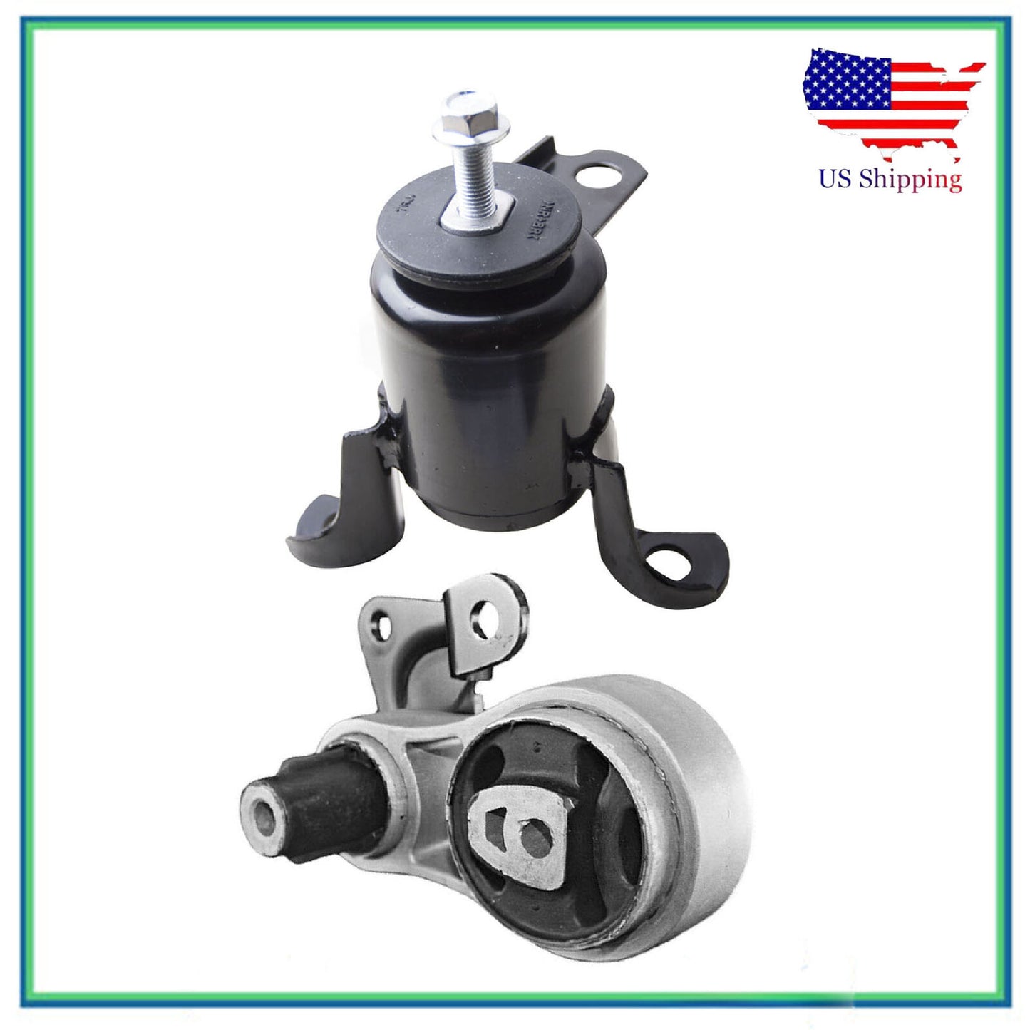 2PCS Destro Motore & Posteriore Torque Montante Per 14-19 Ford Fiesta 1.0 1.6L