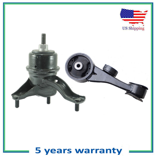 Set of 2PCS Engine Motor Mount For 2015 2016 2017 Toyota Sienna 3.5L FWD