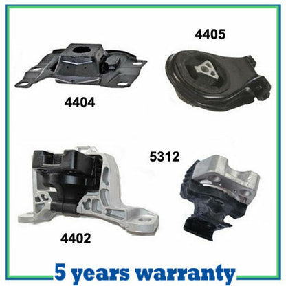 M440 Motor&trans Montaje 04-09 Para Mazda 3 2.0 4PCS 5312 4405 4404 4402