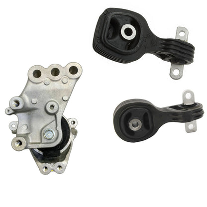 3PCS Engine Motor Mount w/ Bracket for Auto Trans for 17-19 Honda CR-V 1.5L 2.4L