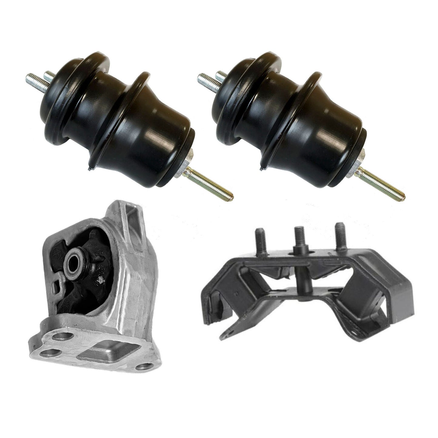 Set 4PCS Engine & Trans Mount MotorKing For 15-19 Subaru Legacy Outback 2.5L