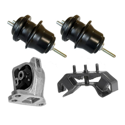 Set 4PCS Engine & Trans Mount MotorKing For 15-19 Subaru Legacy Outback 2.5L