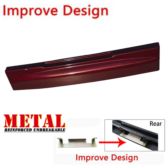 Tailgate License Plate Shield Handle For Ford Explorer 02-05 G2 Redfire Metallic