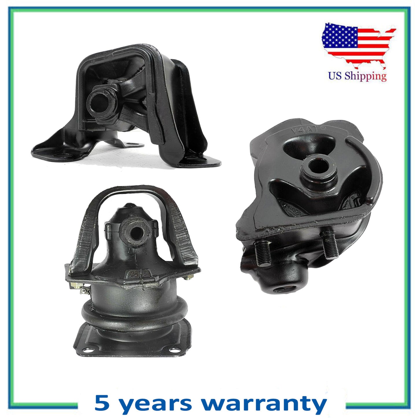 Motore & Trans Montante 6528 6547 6531 3PCS Per 1994-1997 Honda Accord 2.2L