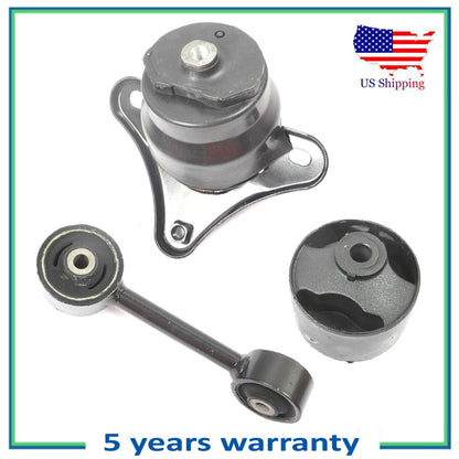 3PCS Engine Motor & Trans Mount For 1992-1993 Toyota Camry 3.0L 7253 6251 6232