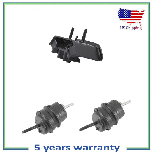 3PCS Engine Motor & Automatic Transmission Mount For 10-15 Chevrolet Camaro 3.6L