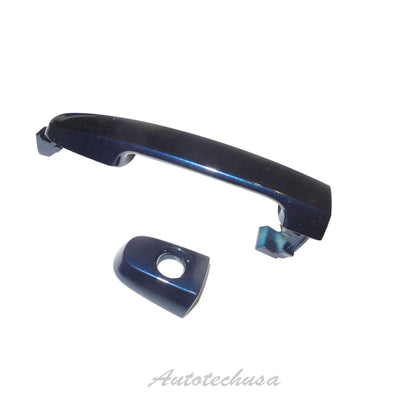 Frente Exterior Puerta Mango Para 02-06 Toyota Camry Náutico Azul Metálico