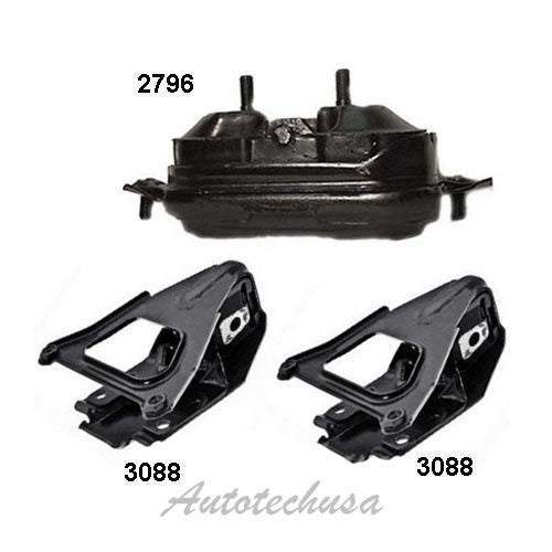 M588 Moteur Montage Set 3PCS Pour 1998-2005 Impala Monte Carlo Intrigue 3.8L